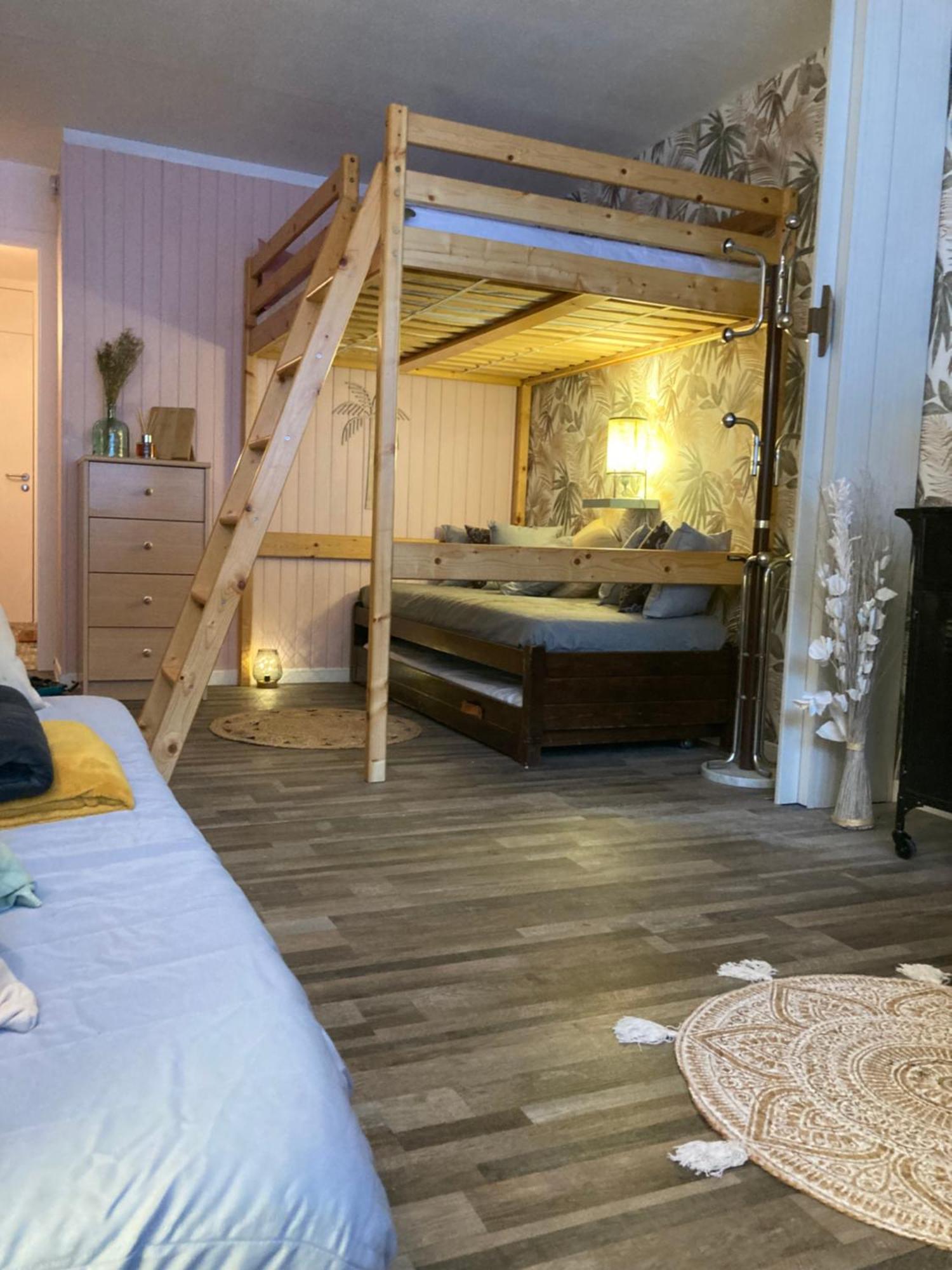 Ferienwohnung Berger Des Pyrenees Pied De Pistes Avec Terrasse La Mongie Exterior foto